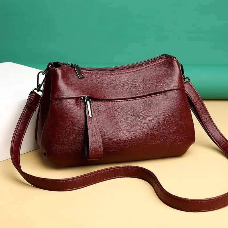 Vintage Fashion Bag(Merun color)